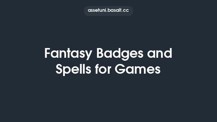 Fantasy Badges and Spells for Games Thumbnail