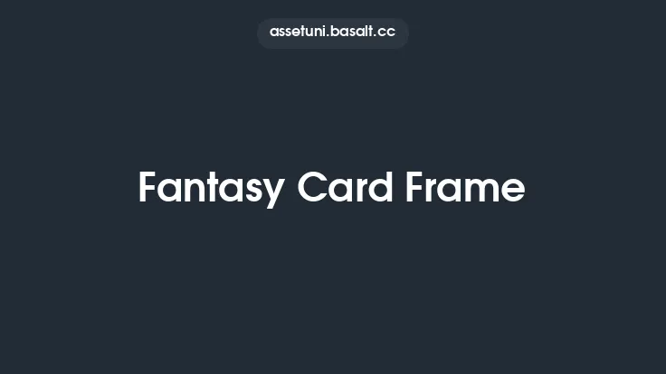 Fantasy Card Frame Thumbnail