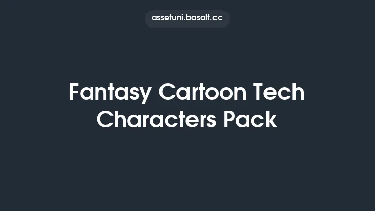 Fantasy Cartoon Tech Characters Pack Thumbnail