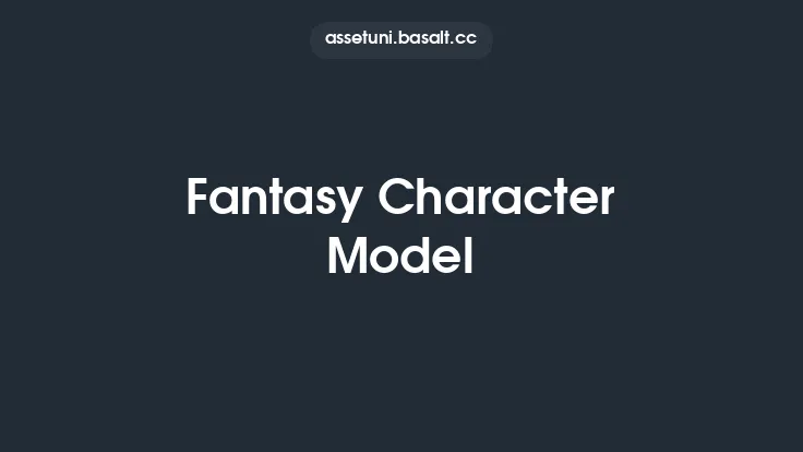 Fantasy Character Model Thumbnail
