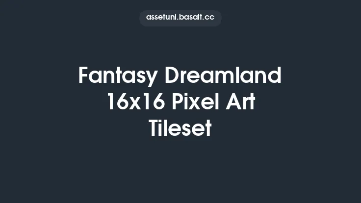 Fantasy Dreamland 16x16 Pixel Art Tileset Thumbnail