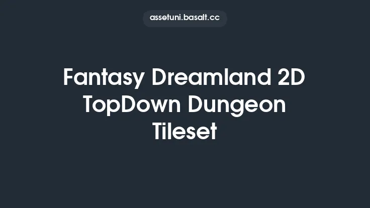 Fantasy Dreamland 2D TopDown Dungeon Tileset Thumbnail