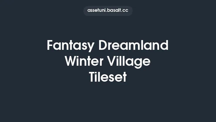 Fantasy Dreamland Winter Village Tileset Thumbnail