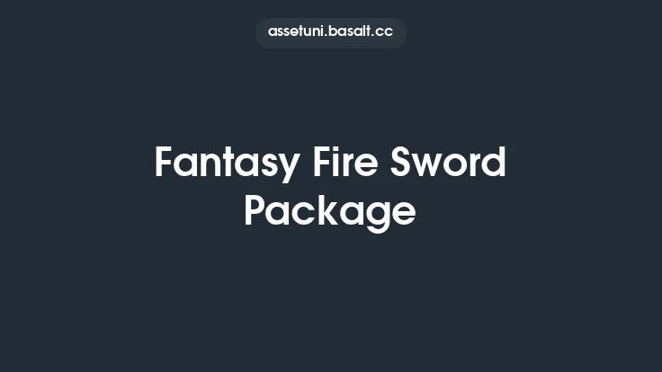Fantasy Fire Sword Package Thumbnail