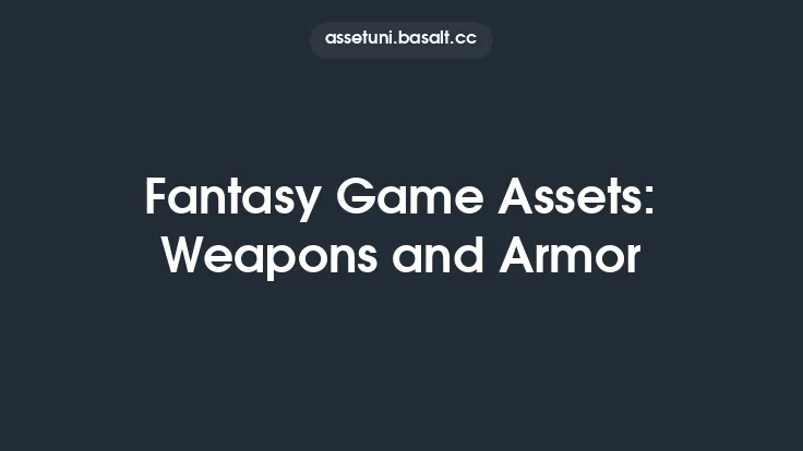 Fantasy Game Assets: Weapons and Armor Thumbnail
