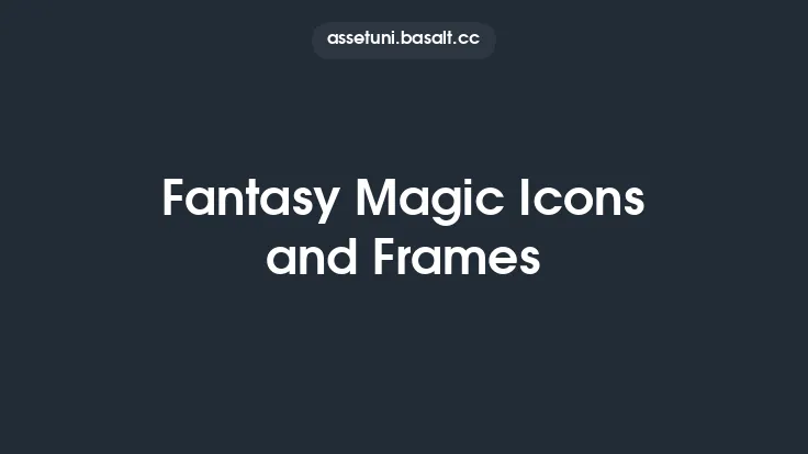 Fantasy Magic Icons and Frames Thumbnail