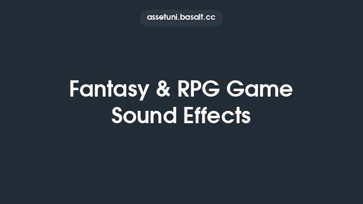 Fantasy & RPG Game Sound Effects Thumbnail
