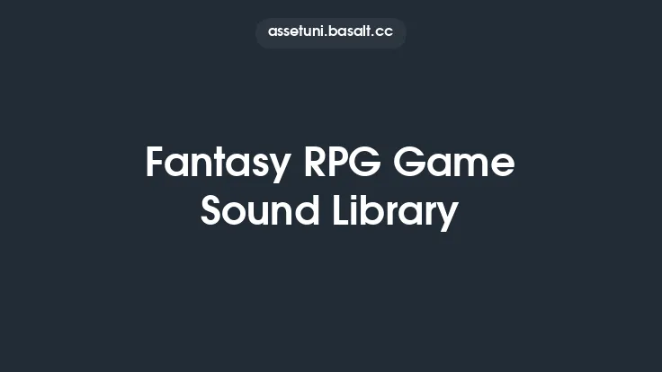 Fantasy RPG Game Sound Library Thumbnail