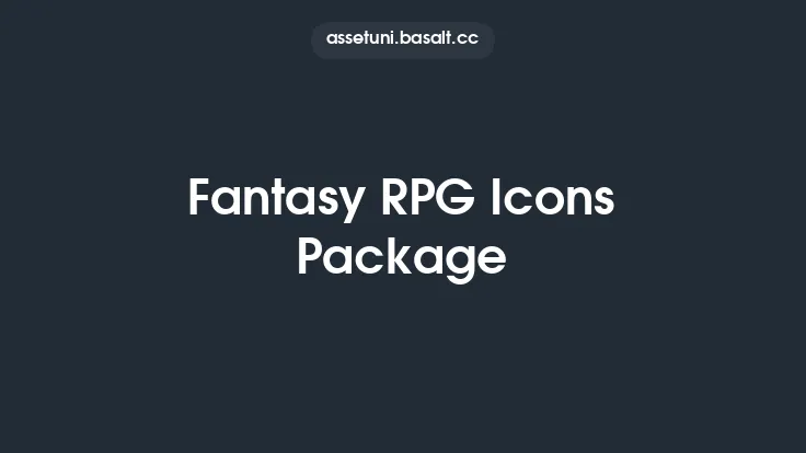 Fantasy RPG Icons Package Thumbnail