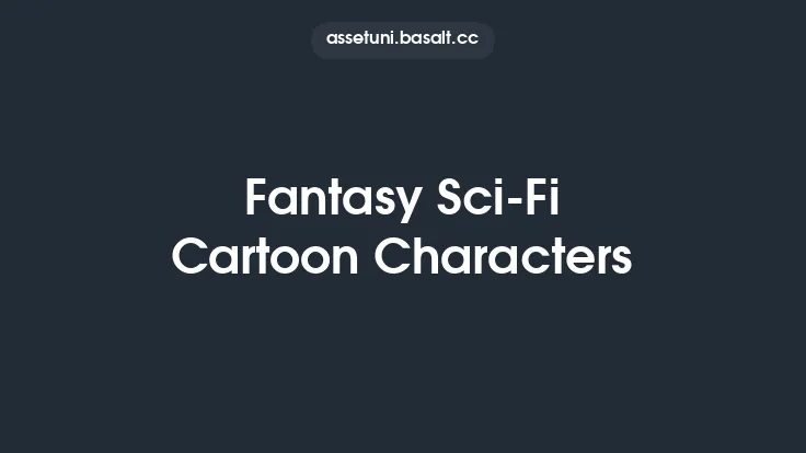 Fantasy Sci-Fi Cartoon Characters Thumbnail