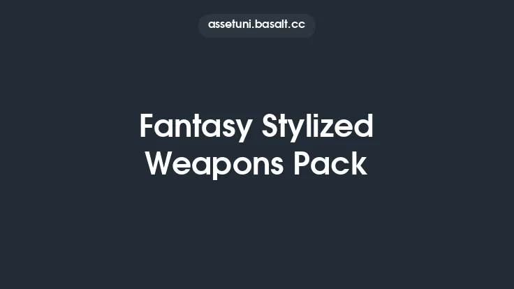 Fantasy Stylized Weapons Pack Thumbnail