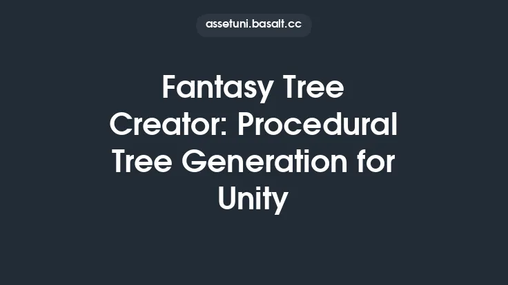 Fantasy Tree Creator: Procedural Tree Generation for Unity Thumbnail