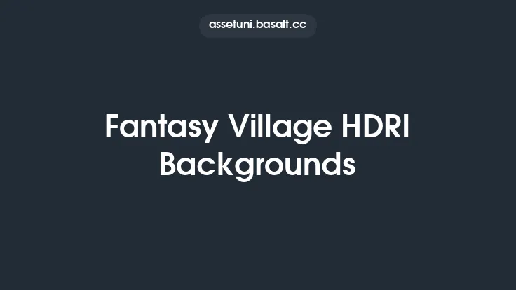 Fantasy Village HDRI Backgrounds Thumbnail
