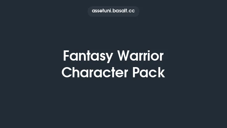 Fantasy Warrior Character Pack Thumbnail