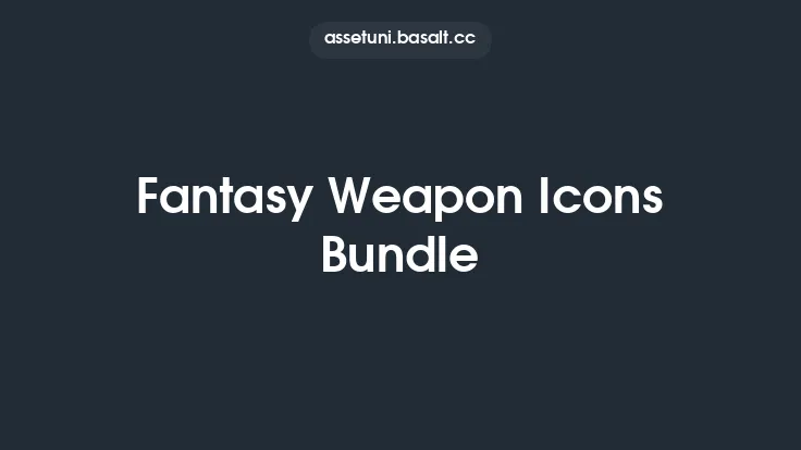 Fantasy Weapon Icons Bundle Thumbnail