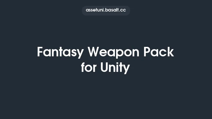 Fantasy Weapon Pack for Unity Thumbnail