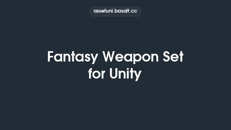 Fantasy Weapon Set for Unity Thumbnail
