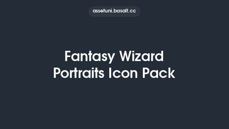 Fantasy Wizard Portraits Icon Pack Thumbnail