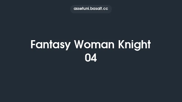 Fantasy Woman Knight 04 Thumbnail