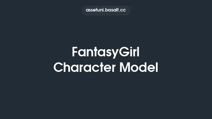 FantasyGirl Character Model Thumbnail
