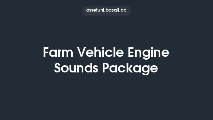 Farm Vehicle Engine Sounds Package Thumbnail