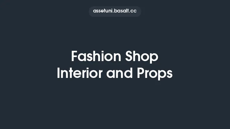 Fashion Shop Interior and Props Thumbnail