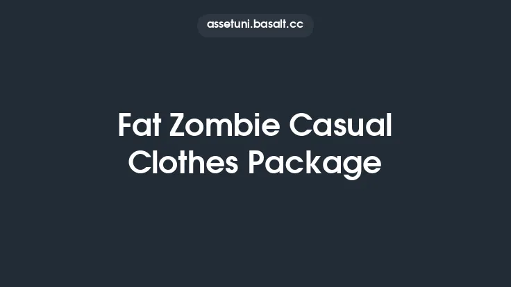Fat Zombie Casual Clothes Package Thumbnail