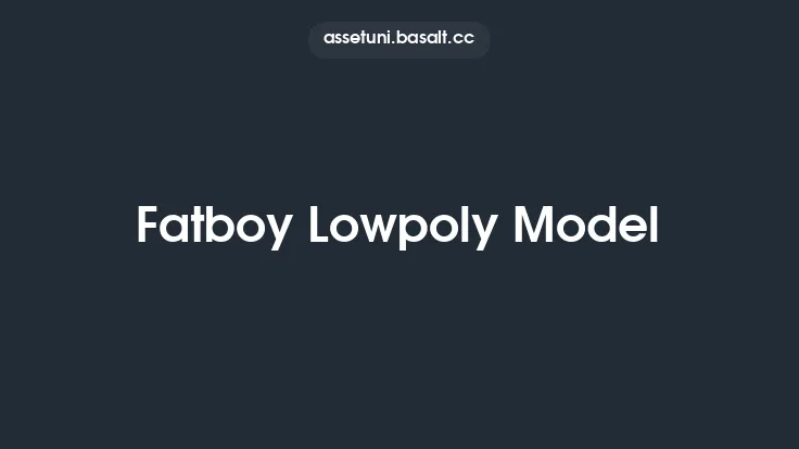 Fatboy Lowpoly Model Thumbnail
