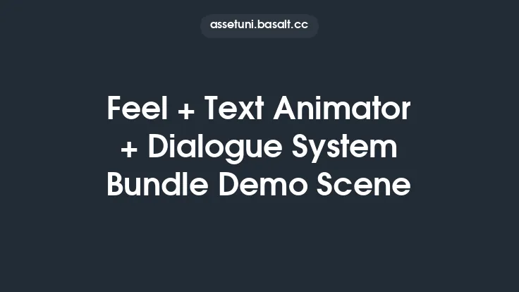Feel + Text Animator + Dialogue System Bundle Demo Scene Thumbnail
