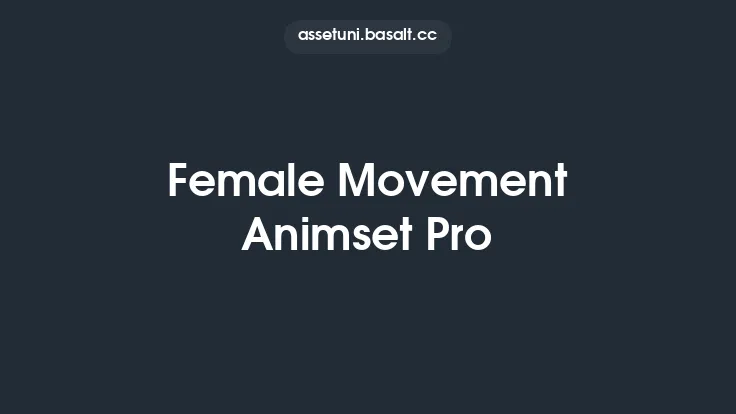 Female Movement Animset Pro Thumbnail