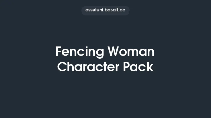 Fencing Woman Character Pack Thumbnail