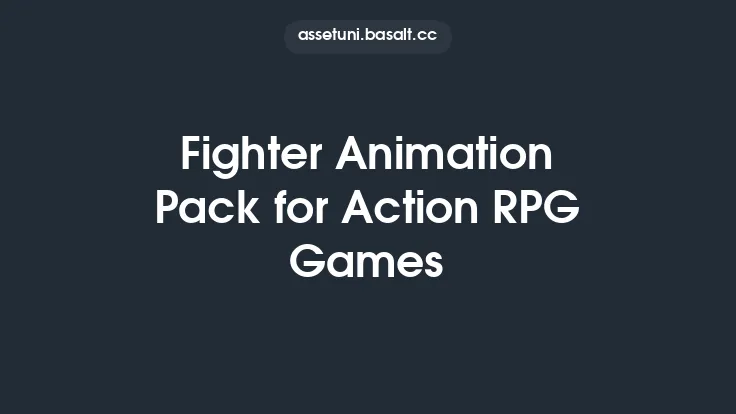 Fighter Animation Pack for Action RPG Games Thumbnail