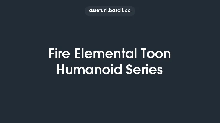 Fire Elemental Toon Humanoid Series Thumbnail