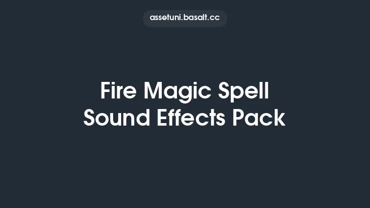 Fire Magic Spell Sound Effects Pack Thumbnail