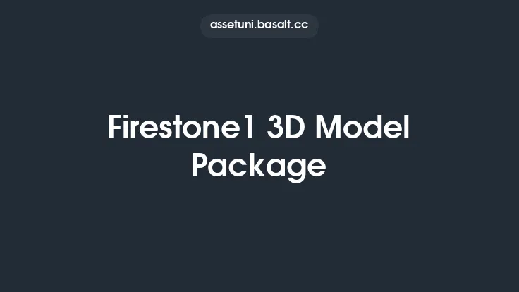 Firestone1 3D Model Package Thumbnail