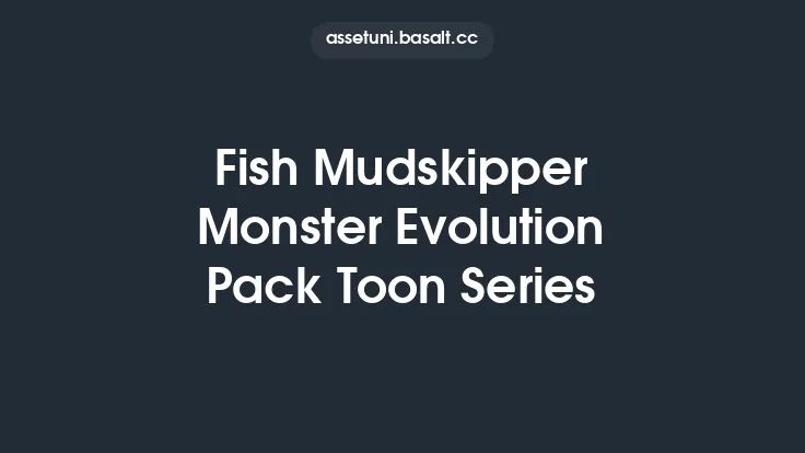 Fish Mudskipper Monster Evolution Pack Toon Series Thumbnail