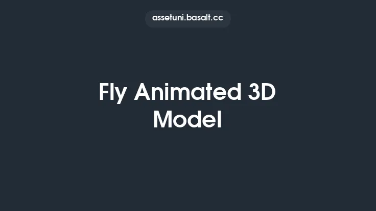 Fly Animated 3D Model Thumbnail
