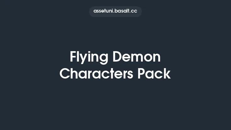 Flying Demon Characters Pack Thumbnail