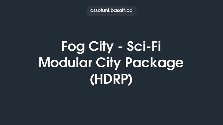 Fog City - Sci-Fi Modular City Package (HDRP) Thumbnail