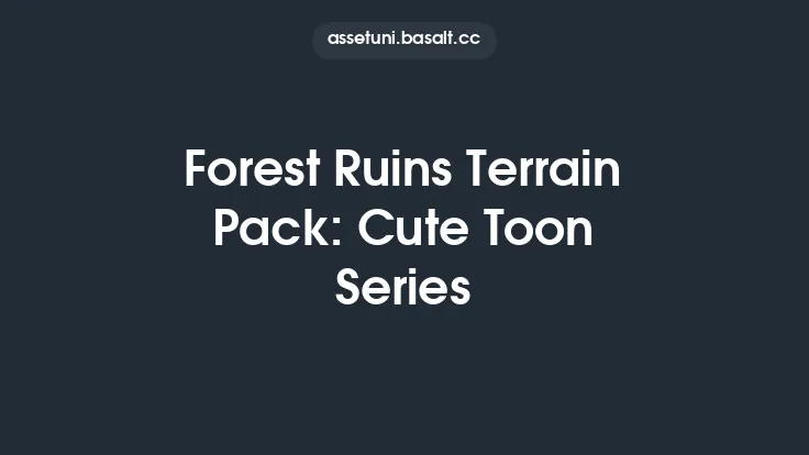 Forest Ruins Terrain Pack: Cute Toon Series Thumbnail