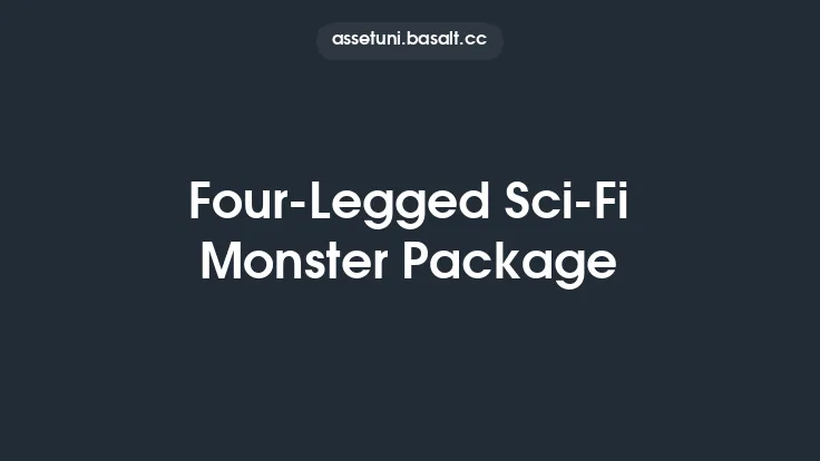 Four-Legged Sci-Fi Monster Package Thumbnail