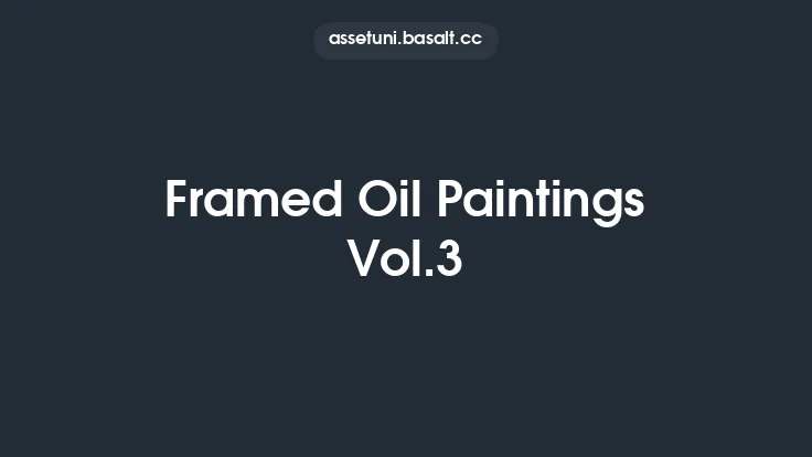 Framed Oil Paintings Vol.3 Thumbnail