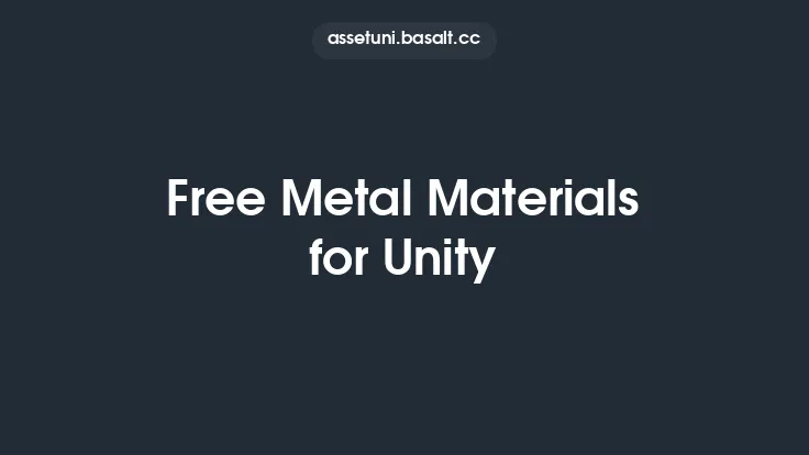 Free Metal Materials for Unity Thumbnail