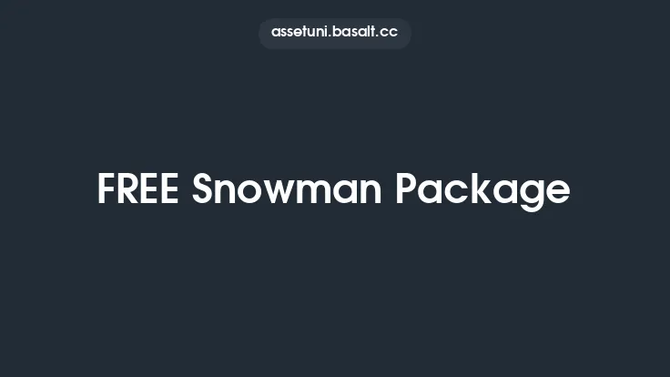 FREE Snowman Package Thumbnail