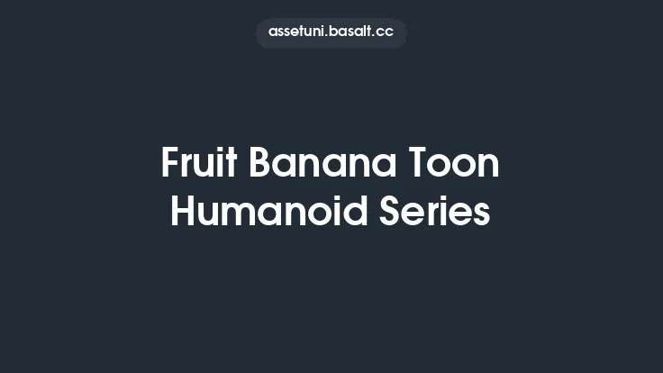 Fruit Banana Toon Humanoid Series Thumbnail