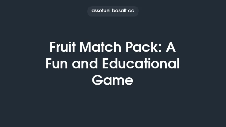 Fruit Match Pack: A Fun and Educational Game Thumbnail