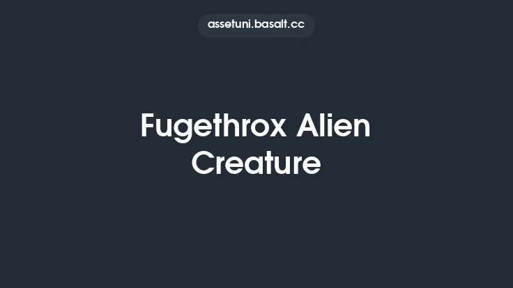 Fugethrox Alien Creature Thumbnail