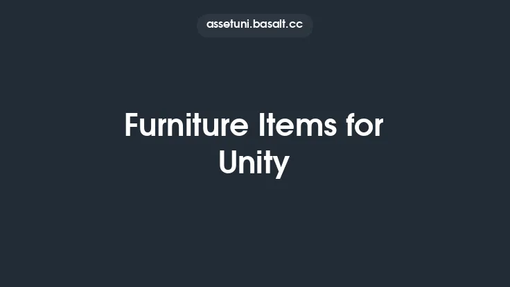 Furniture Items for Unity Thumbnail