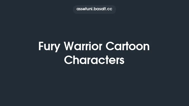 Fury Warrior Cartoon Characters Thumbnail