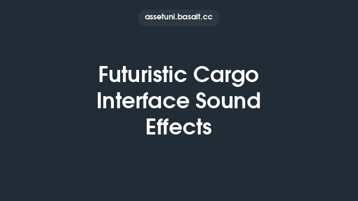 Futuristic Cargo Interface Sound Effects Thumbnail